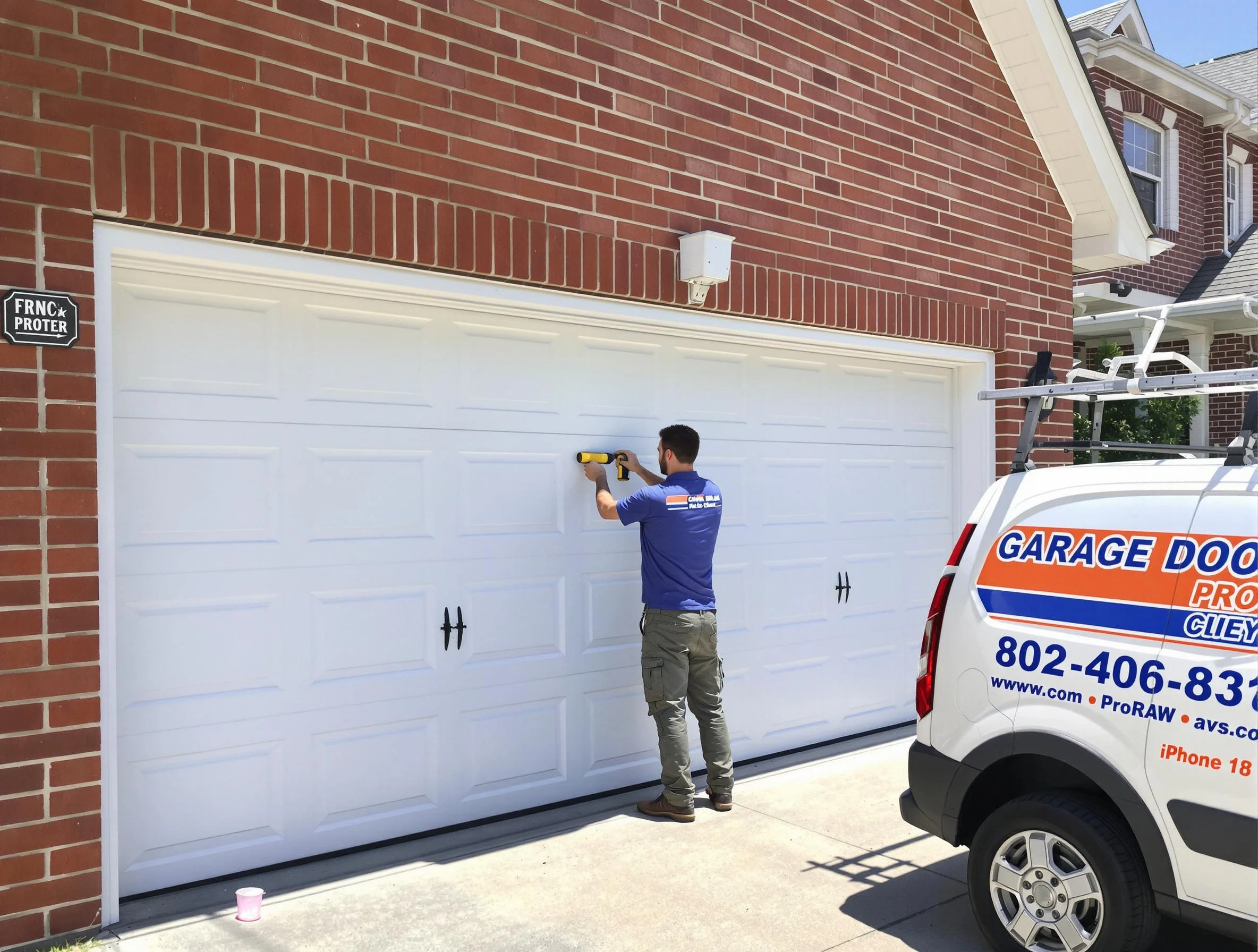 Local garage door repair service by Erie Garage Door Repair in Erie